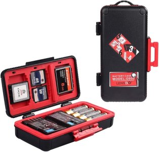 LENSGO Battery & Memory Card Hard Protector Case