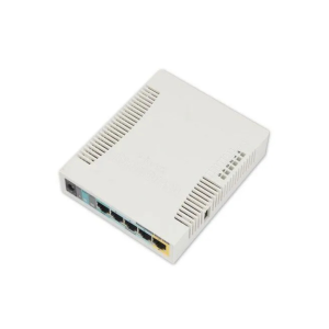 MikroTik RB951Ui-2HnD 2.4GHz 5-Port WiFi Router with PoE
