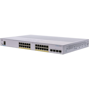 Cisco CBS350 24-Port Gigabit PoE+ Switch with 4 SFP