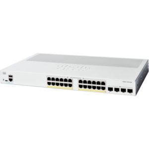 Cisco Catalyst 1300‑24P‑4G 24‑Port PoE Switch Managed