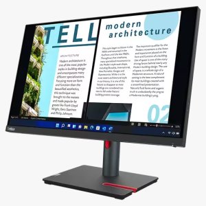 Lenovo ThinkVision P24h-30 23.8" QHD Monitor-63B3GAT6UK