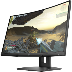HP X24c 23.6" FHD Curved Gaming Monitor-9FM22AS