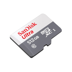 SanDisk MicroSD 10 100MB/s 512GB SDSQUNR-512G-GN3MN