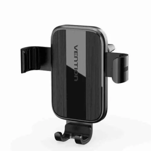 Vention Auto-Clamping Car Phone Mount With Duckbill Clip Black Square Fashion Type.