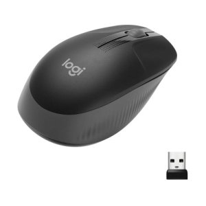 Logitech M190 Full Size Wireless Mouse -Grey-910-005905