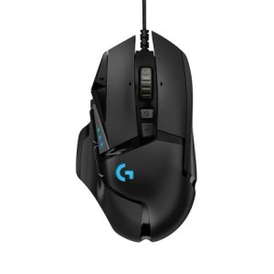 Logitech G502 HERO High Performance Wireless Gaming Mouse-Black-910-005471