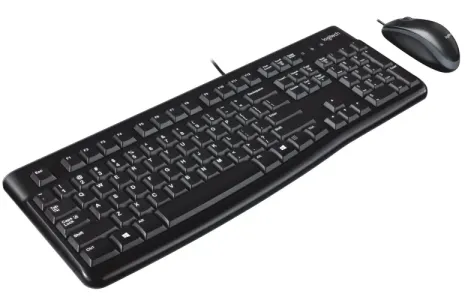 Logitech MK120 Wired Keyboard & Mouse Combo-920-002562