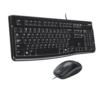 Logitech MK120 Wired Keyboard & Mouse Combo-920-002562