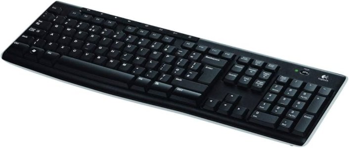 Logitech K270 Wireless Keyboard - Black-920-003051