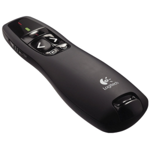 Logitech R400 Wireless Presenter - Black - 910-001356