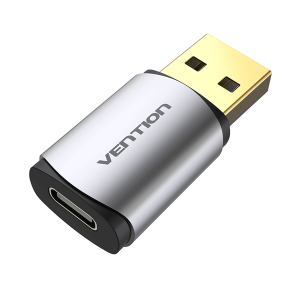 Vention USB to Type-C Sound Card Gray Metal Type