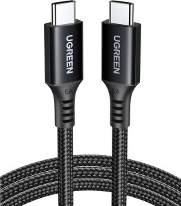 UGREEN L502 100W USB C CABLE 3m ABS Braided (Black)