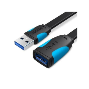 Vention USB 3.0 A Male to A Female Extension Cable 1.5M Black PVC Type