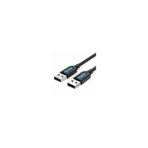 Vention USB 2.0 A Male to A Male  Cable 1M Black PVC Type