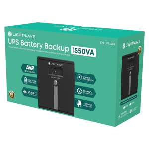 Lightwave LW 1500VA 3 PIN UPS-LW UPS1500