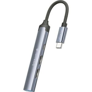 Light Wave 4-in-1 USB-C Hub Adapter-LW-HUB-C304
