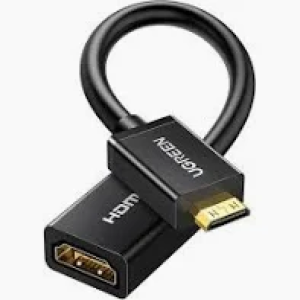 Vention Micro HDMI Male to HDMI Female Adapter Black