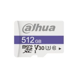 Dahua 512GB Class C10, U3, V30 MicroSD Card-DHI-TF-C100/512Gb