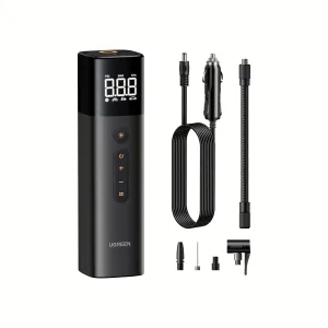 UGREEN ET501 Car pump 150 PSI /12V 30L/Min Key Features: