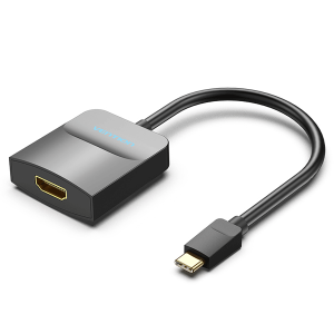 Vention Type-C to HDMI Adapter 0.15M Black ABS Type - TDCBB