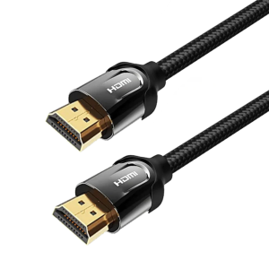 Vention Nylon Braided HDMI Cable 1.5M Black Metal Type