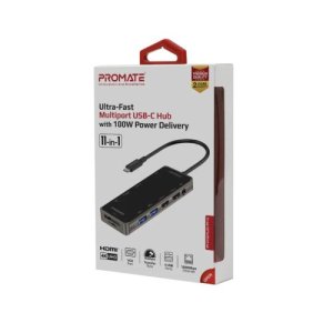 Promate PrimeHub-Pro Ultra-Fast Multiport USB-C Hub