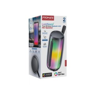 Promate Lumitower Lumisound True Wireless Bluetooth Speaker