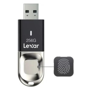Lexar Jumpdrive Fingerprint F35 256GB Flash Drive