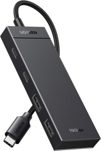 UGREEN CM480 USB-C to 2× USB 3.2+2×USB-C Adapter 10GBPS-30758