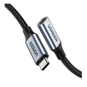 UGREEN US372 USB C 3.1 Male to USB C Female Extension Cable- 0.45m-30205