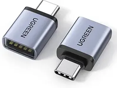 UGREEN US701 USB-A Male to USB-C Female Adapter  10GBs Transfer Speed Set 2-Pack-45275