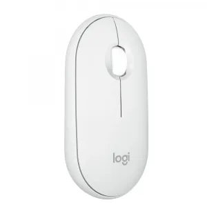 Logitech M350s Pebble Bluetooth Mouse - Tonal White - 910-007013