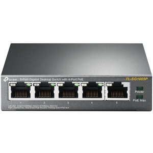 TP-Link 5-Port Gigabit Desktop Switch with 4-Port PoE - TL-SG1005P