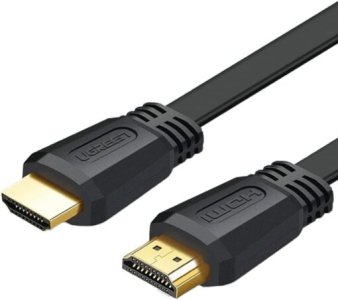UGREEN ED015 HDMI Flat Cable Male to Male 3m -Black-50820