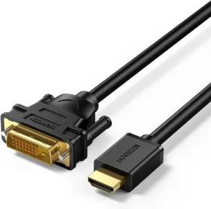 UGREEN HD106 HDMI to DVI 2K Cable Male to Male 2m-Black -10135