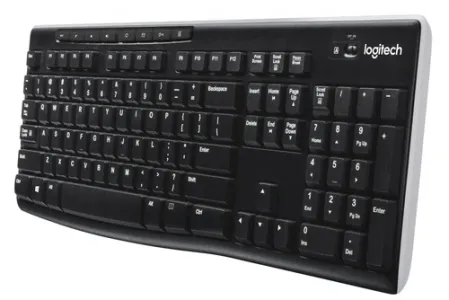 Logitech K270 Wireless Keyboard - Black - 920-003736