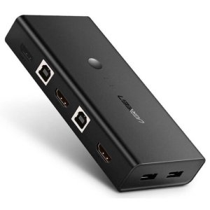 UGREEN CM200 HDMI Switch Box 2 In 1 Out KVM Switching-5793