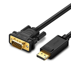 UGREEN DP105 DP Male to VGA Male Cable 1.5m-10247