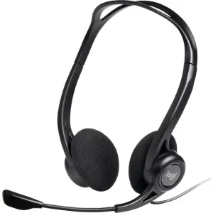 Logitech 960 USB Headset - Black - 981-000100