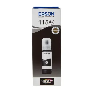 INK CART EPSON 115 Black for L8160 and L8180 - 70ml - C13T07C14A