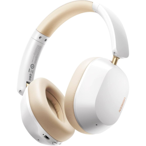 UGREEN HP203 HiTune Max5c Over-ear Bluetooth Headphone with Adaptive Noise Cancelling-White-35758