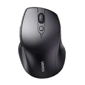 UGREEN MU006 Ergonomic Bluetooth Wireless Mouse  2.4G Wireless & Bluetooth - Black -90855