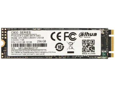 Dahua 256 GB M.2 2280 SATA III  SSD-DHI-SSD-C800N256G