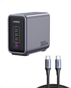 UGREEN CD333 300W with 4*USB C & 1* USB A GaN Fast Charger UK-90904B