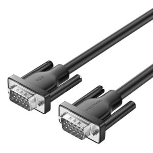 Vention VGA(3+6) Male to Male Cable with ferrite cores 20M Black- VEN DAEBQ