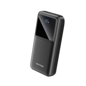 Vention 20,000mAh Power Bank-BLACK-VEN FHLB0