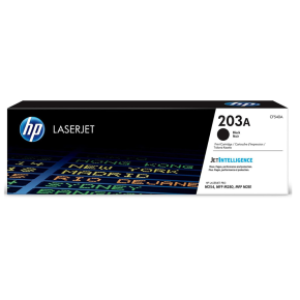 HP CF540A 203A Black Original LaserJet Toner Cartridge