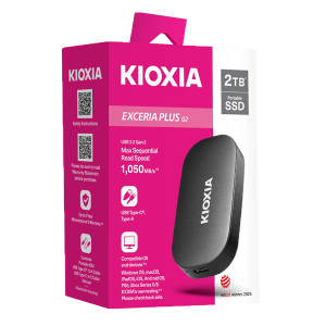 Kioxia Exceria Plus G2 2TB Portable SSD - LXD20K002TG8