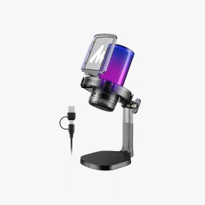 MAONO DGM20 GamerWave Condenser USB Gaming RGB Microphone