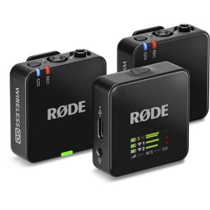 RODE WIRELESS GO COMPACT WIRELESS MICROPHONE SYSTEM (2.4 GHZ) (GEN 3)